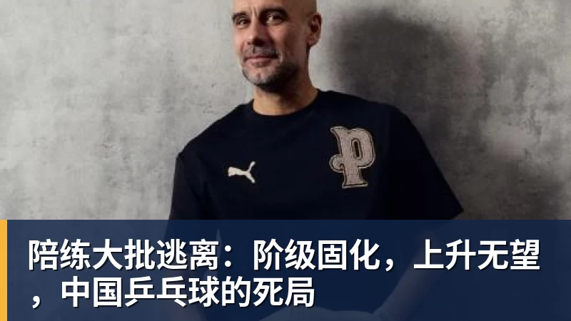 陪练大批逃离：阶级固化，上升无望，中国乒乓球的死局